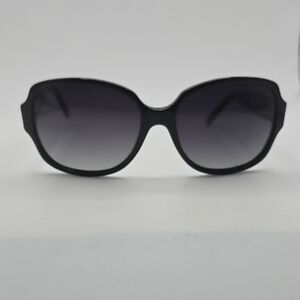 Tory Burch Black Oversized Butterfly Sunglasses